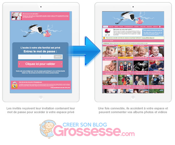 creer-son-blog-grossesse-sur-ipad